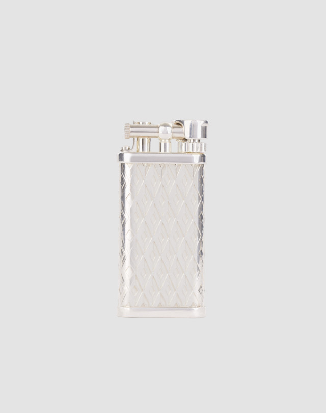 DUNHILL Diamond Pattern Unique Lighter LIGHTERS Man f