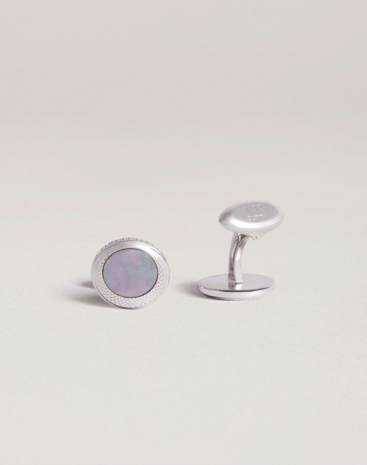 dunhill mother of pearl cufflinks