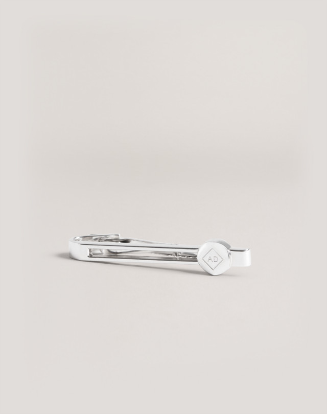 DUNHILL AD Hallmark Silver Tie Bar TIEBARS Man f