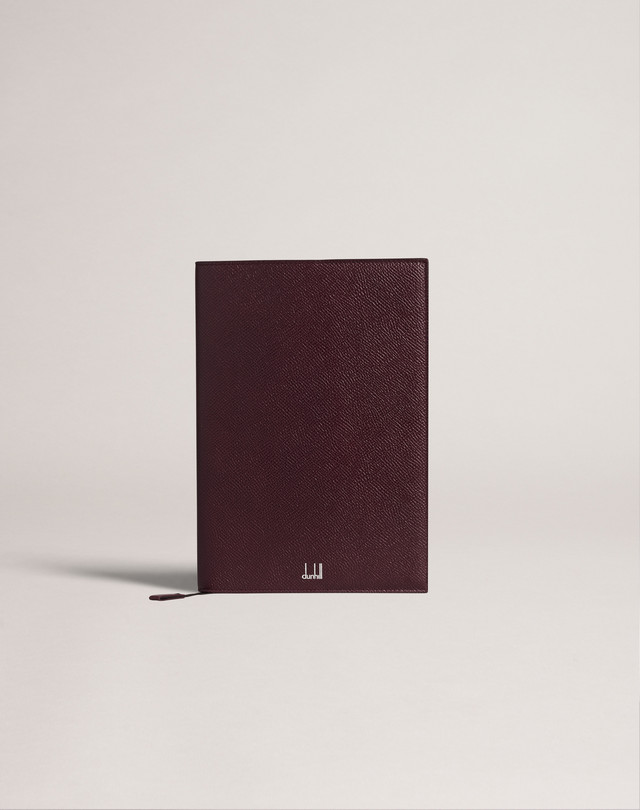 DUNHILL Cadogan Leather Notebook
 STATIONERY Man f