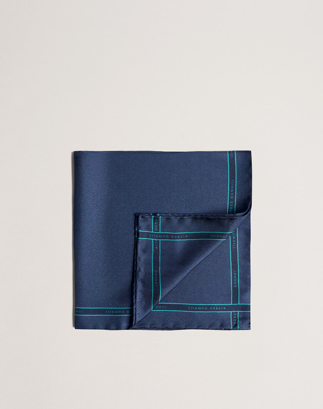 DUNHILL Selvedge Pocket Square Pocket square Man f