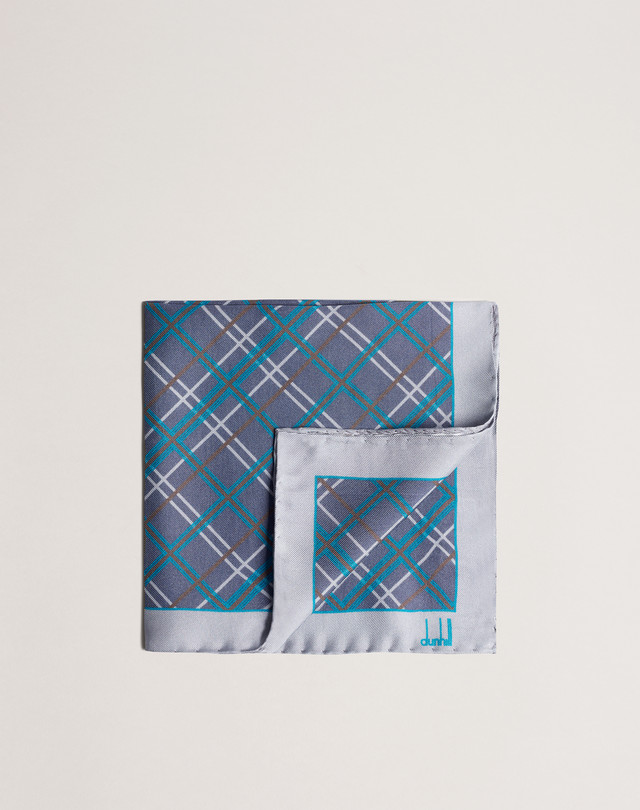 DUNHILL Check Pocket Square Pocket square Man f