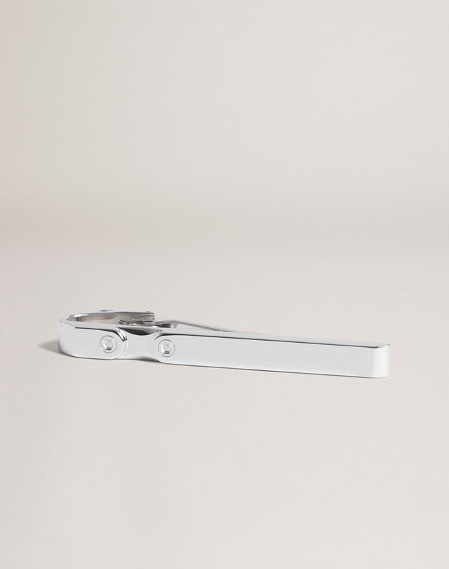 DUNHILL Hex Silver Tiebar TIEBARS Man f