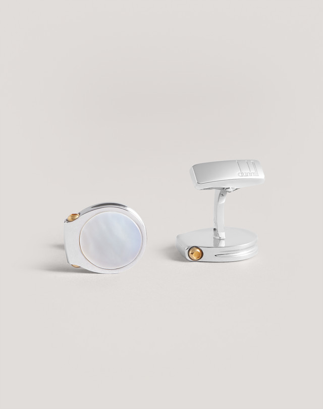 DUNHILL Double Hex Cufflinks CUFFLINKS Man f