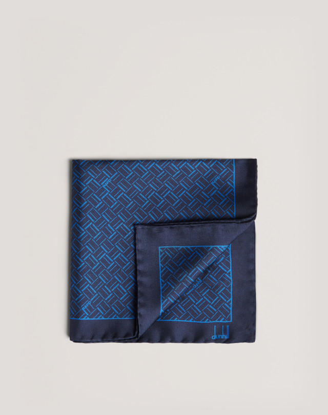 DUNHILL ABSTRACT SIGNATURE POCKET SQUARE Pocket square Man f