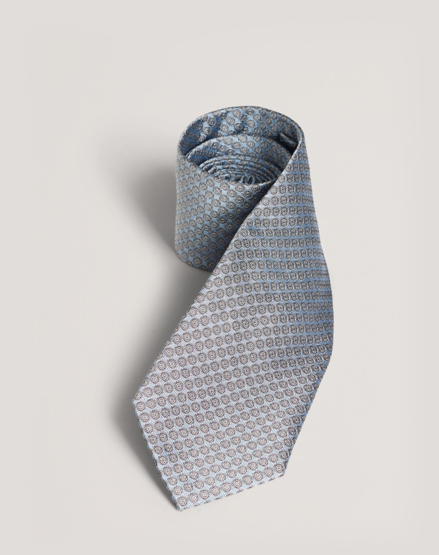 DUNHILL Hex Bolt Woven Silk Tie WOVEN TIES Man f