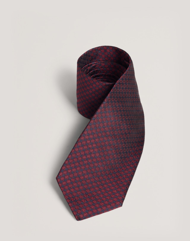DUNHILL Hex Bolt Woven Silk Tie WOVEN TIES Man f
