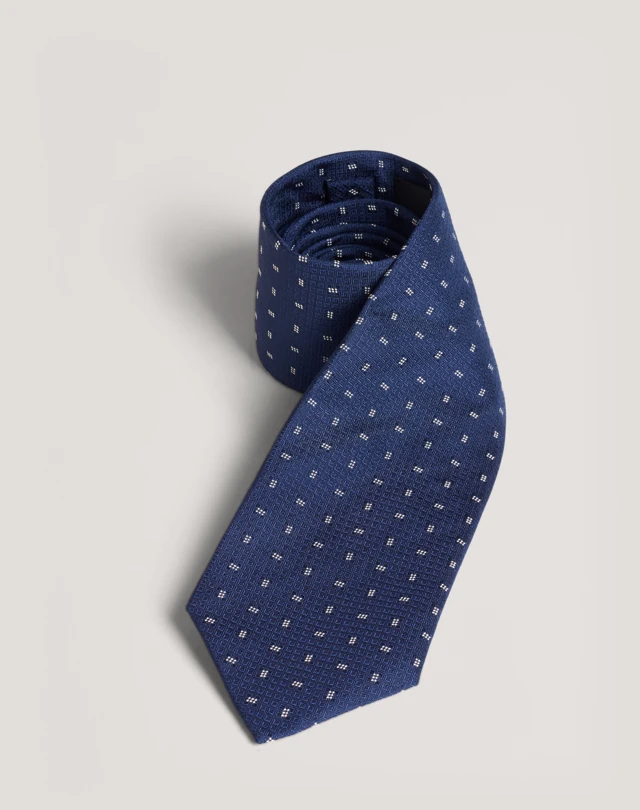 DUNHILL Neats Woven Silk Tie WOVEN TIES Man f