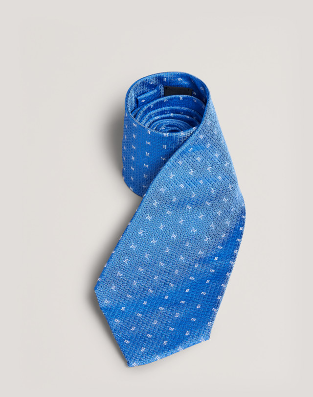 DUNHILL Neats Woven Silk Tie WOVEN TIES Man f