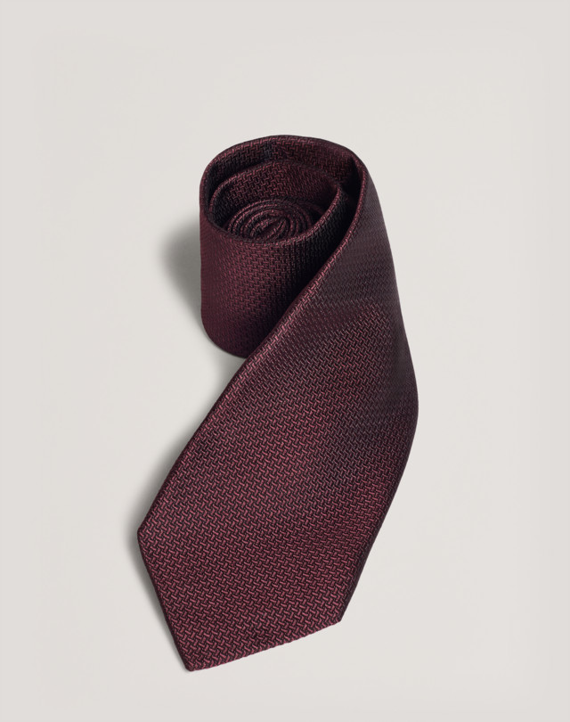 DUNHILL Archive Lighter Woven Silk Tie WOVEN TIES Man f