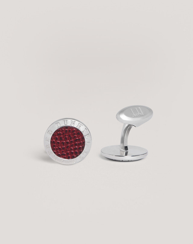 DUNHILL Cadogan Ad Coin Cufflinks CUFFLINKS Man f