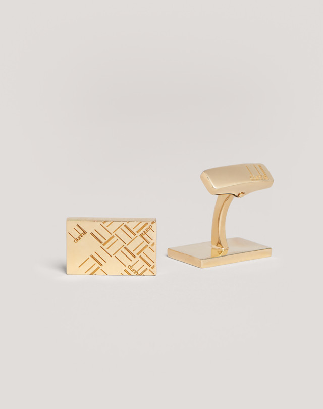 DUNHILL ABSTRACT SIGNATURE CUFFLINKS CUFFLINKS Man f