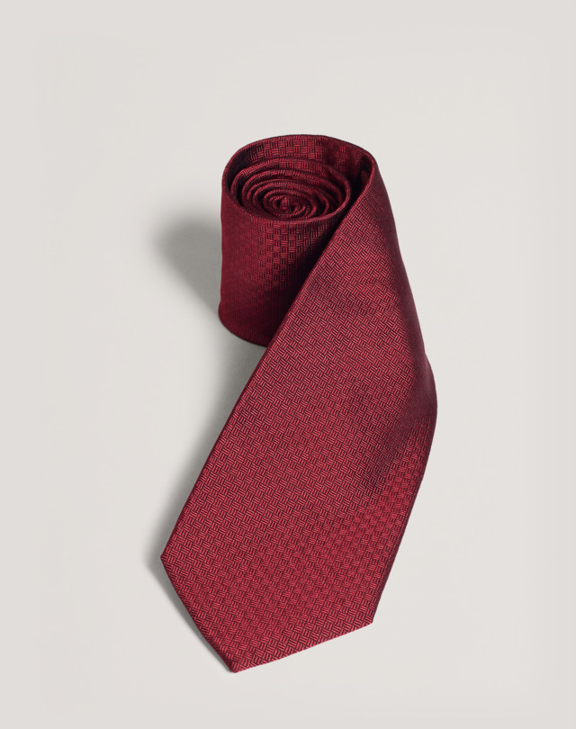DUNHILL Archive Lighter Woven Silk Tie WOVEN TIES Man f