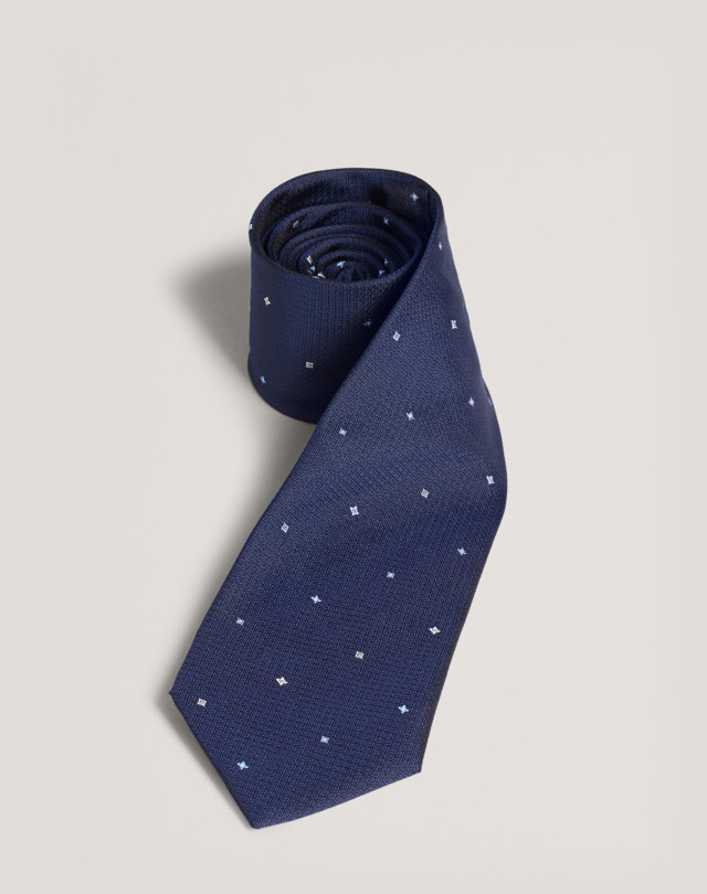 DUNHILL Neats Woven Silk Tie WOVEN TIES Man f
