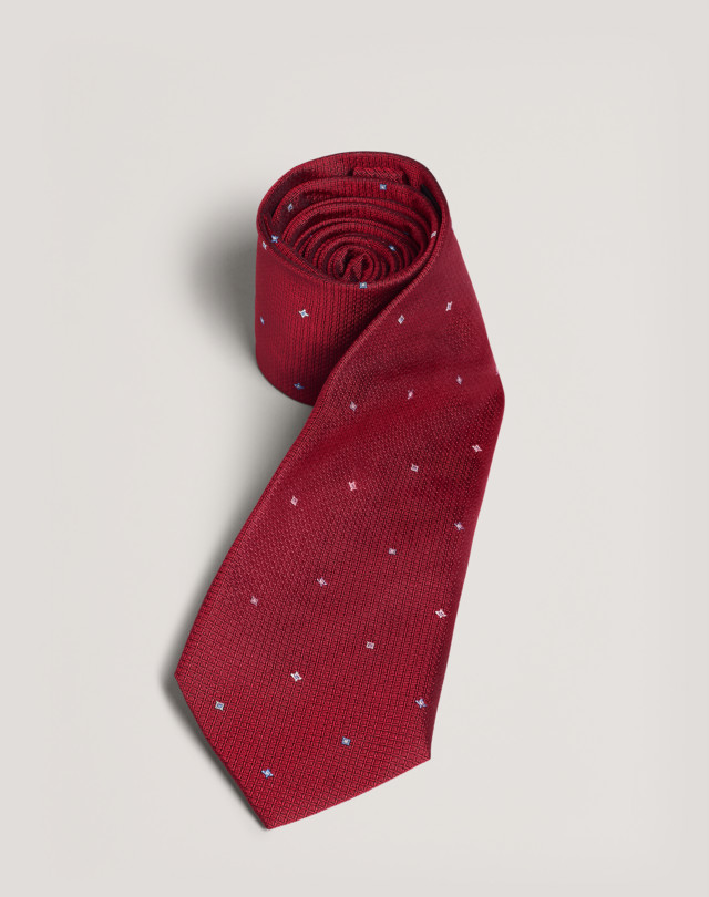 DUNHILL Neats Woven Silk Tie WOVEN TIES Man f