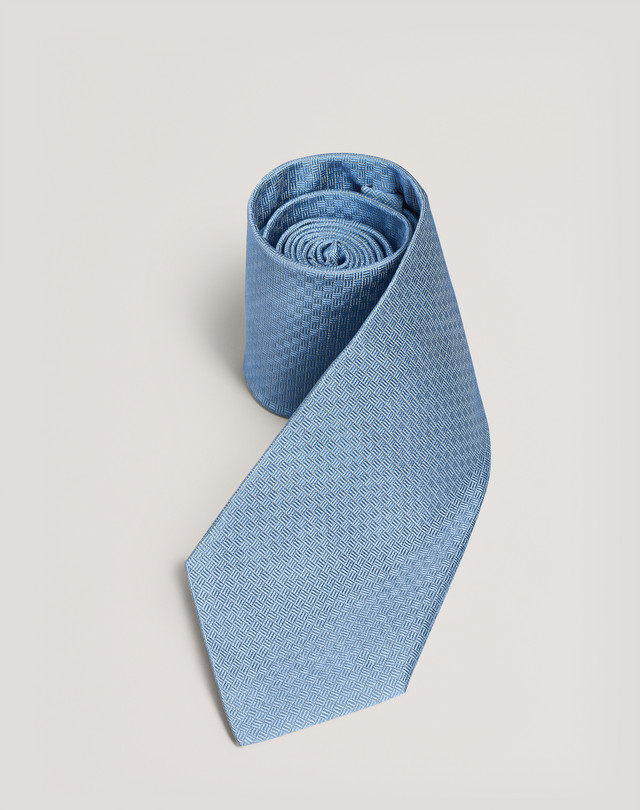 DUNHILL Cravate texturée Lighter Cravates tissées Homme f
