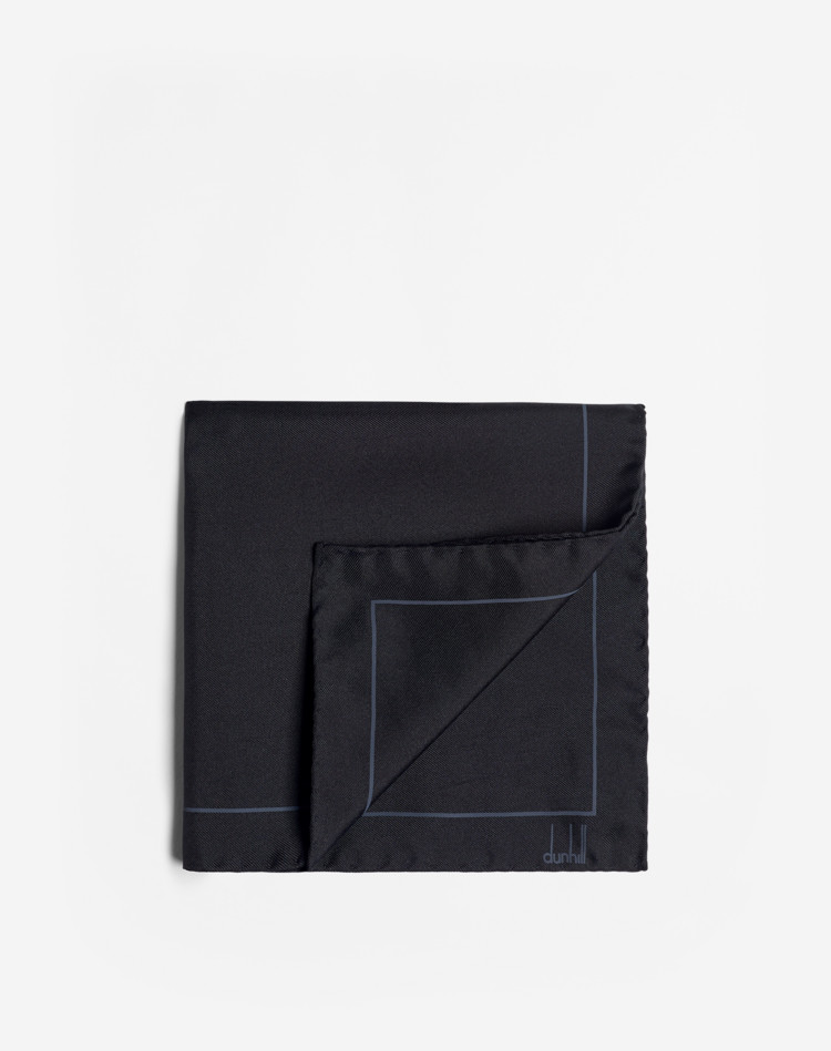 PLAIN POCKET SQUARE DUNHILL Pocket square Man PLAIN POCKET SQUARE f