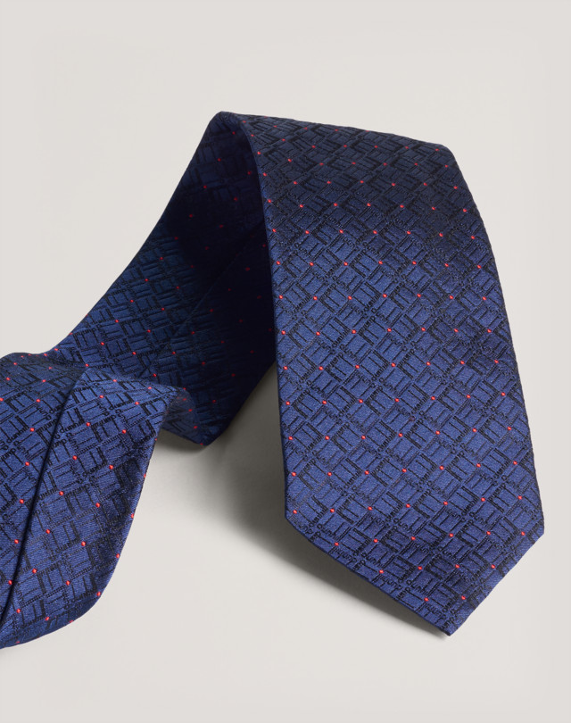 DUNHILL SIGNATURE POLKA DOT TIE Tie Man d