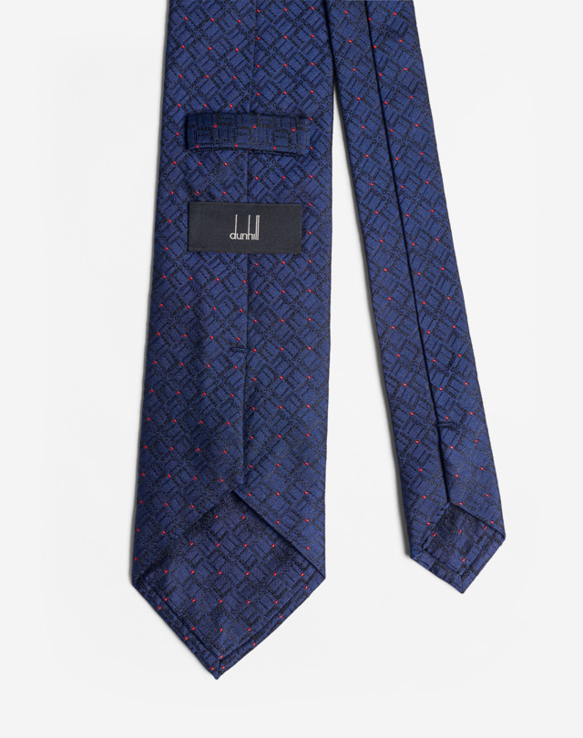 DUNHILL SIGNATURE POLKA DOT TIE Tie Man r