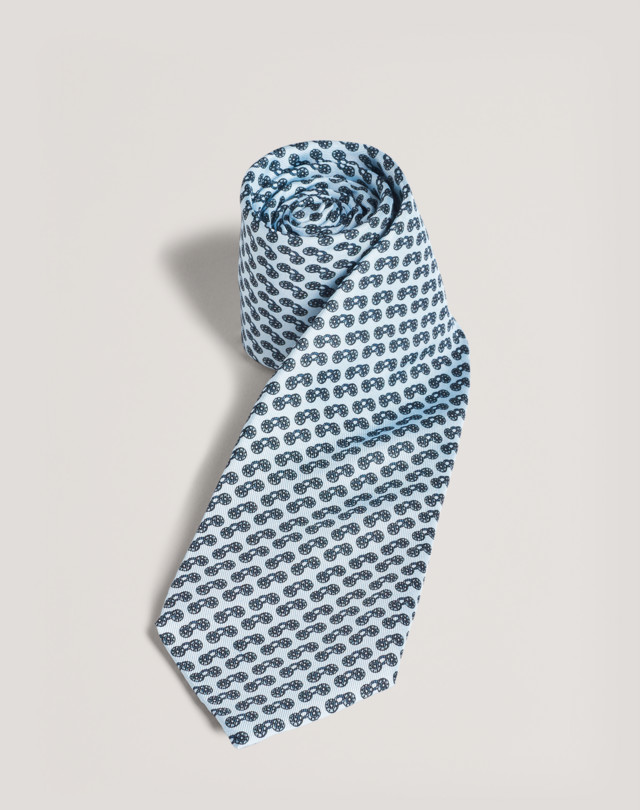 DUNHILL COG REPEAT TIE Tie Man f