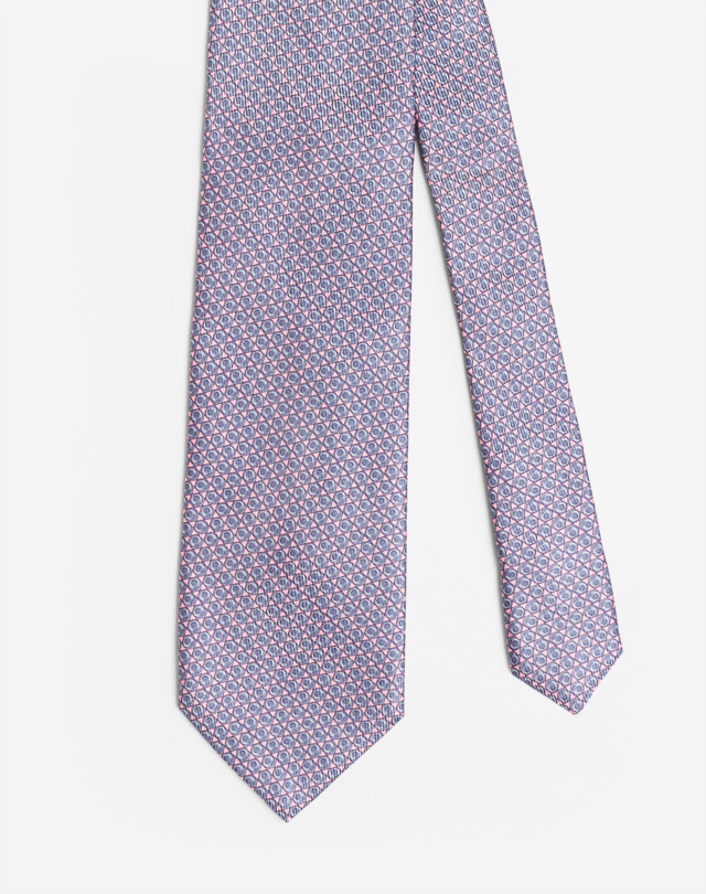 DUNHILL HEXBOLT REPEAT Tie Man f