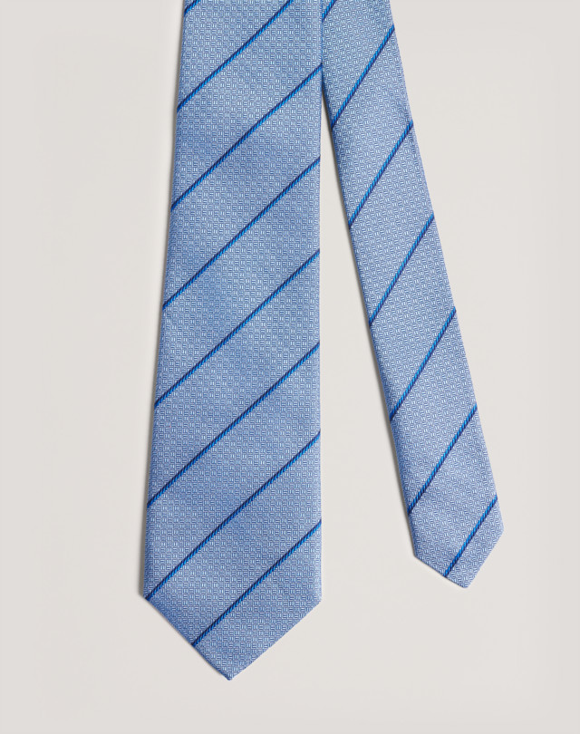 DUNHILL LIGHTER TEXTURE STRIPE TIE Tie Man f