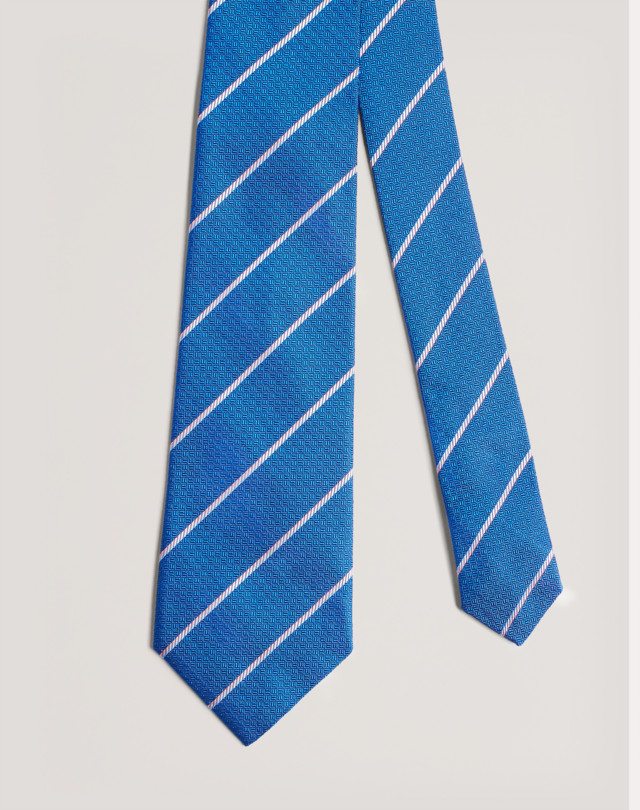 DUNHILL LIGHTER TEXTURE STRIPE TIE Tie Man f