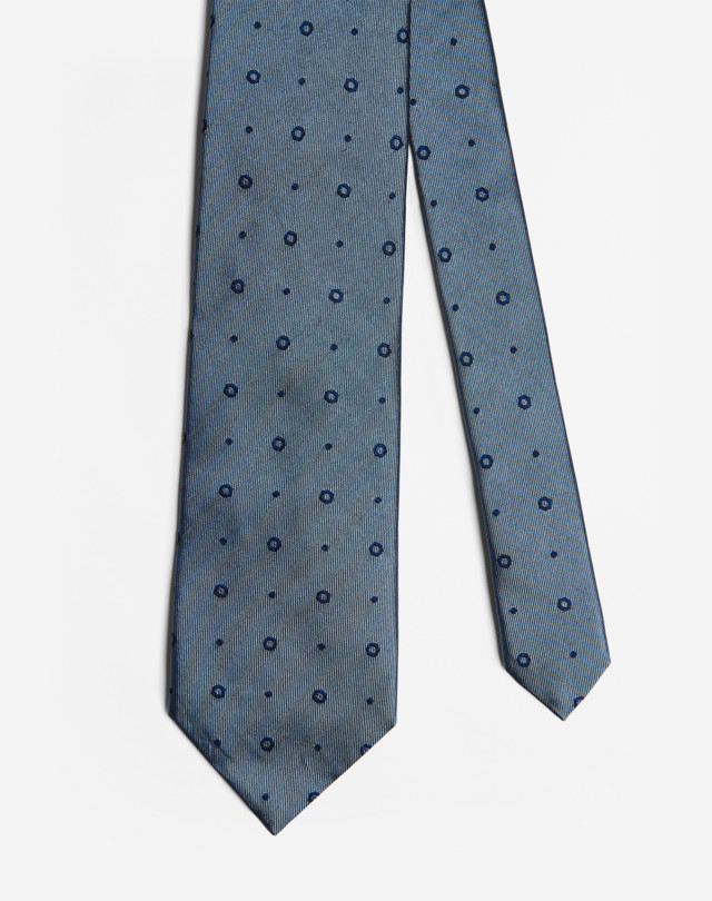 DUNHILL GEARS MOTIF TIE WOVEN TIES Man f