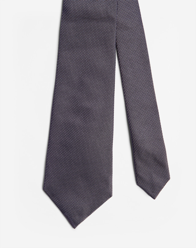 DUNHILL ZIGZAG TIE WOVEN TIES Man f