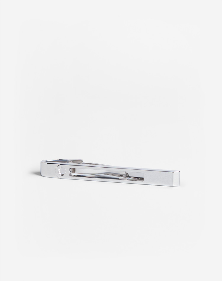 HEX CUT OUT TIEBAR DUNHILL TIEBARS Man HEX CUT OUT TIEBAR f