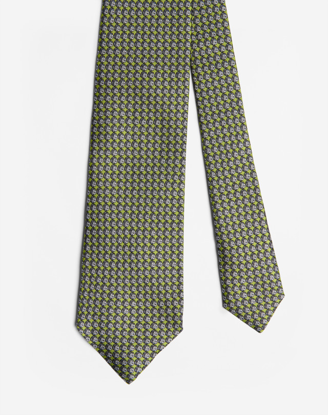 DUNHILL GEARS TIE WOVEN TIES Man f