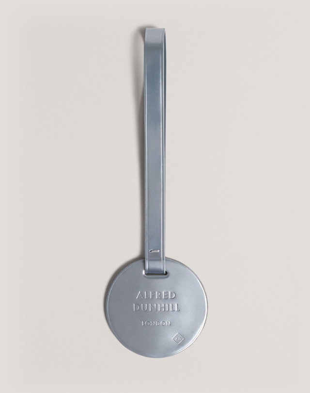 DUNHILL Duke Metallic Round Tag Luggage Tag Man f