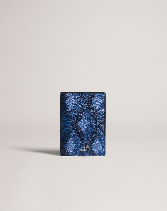 DUNHILL Cadogan Engine Turn Business Card Case CARD CASES Man f
