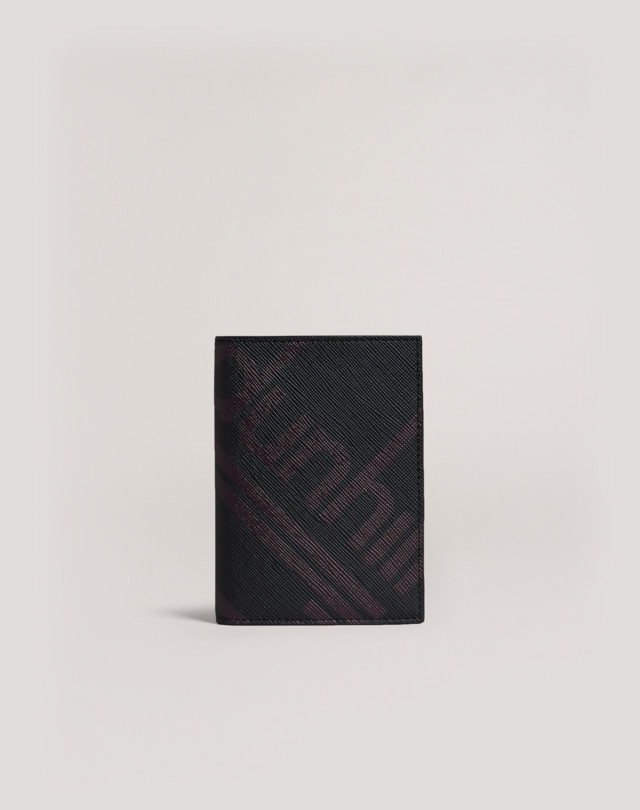 DUNHILL dunhill Luggage Canvas Business Card Case CARD CASES Man f