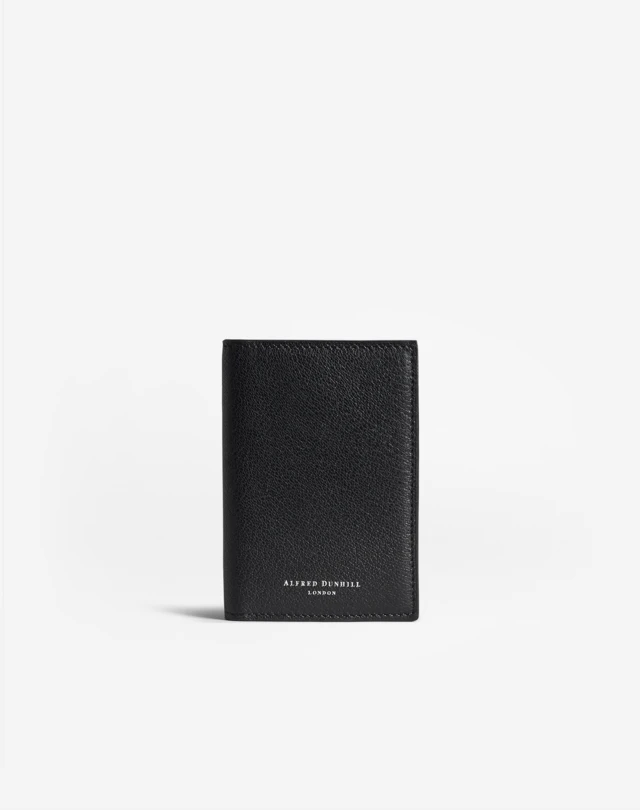 DUNHILL Duke Fine Leather Business Card Case With Gusset CARD CASES Man f