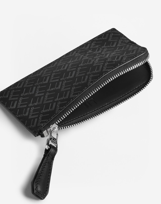 Men's DUNHILL SIGNATURE ZIP CARD CASE | dunhill HK Online Store