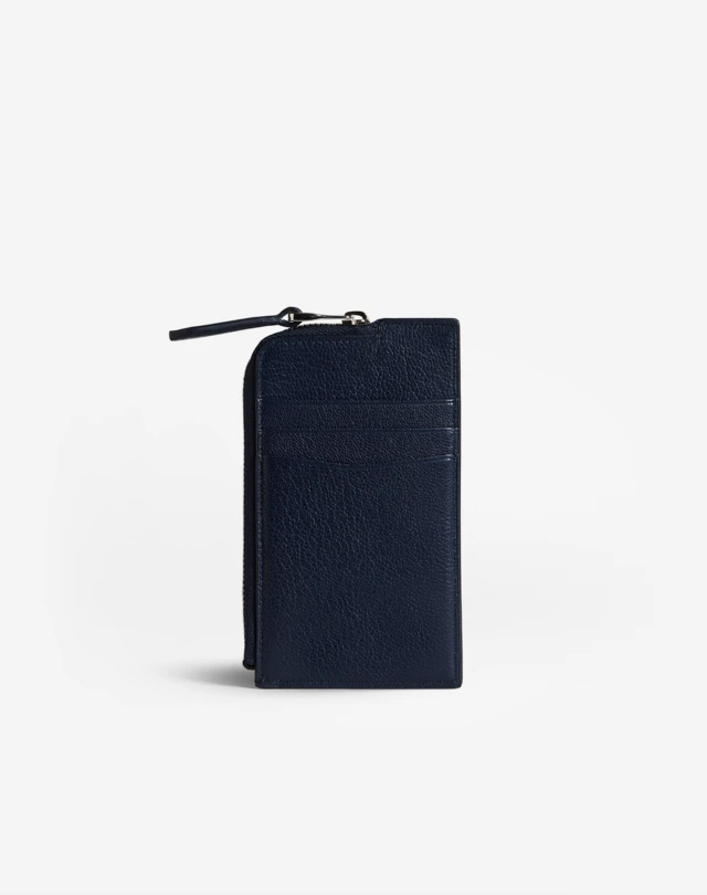 DUNHILL DUKE FINE LEATHER ZIP CARD CASE CARD CASES Man d