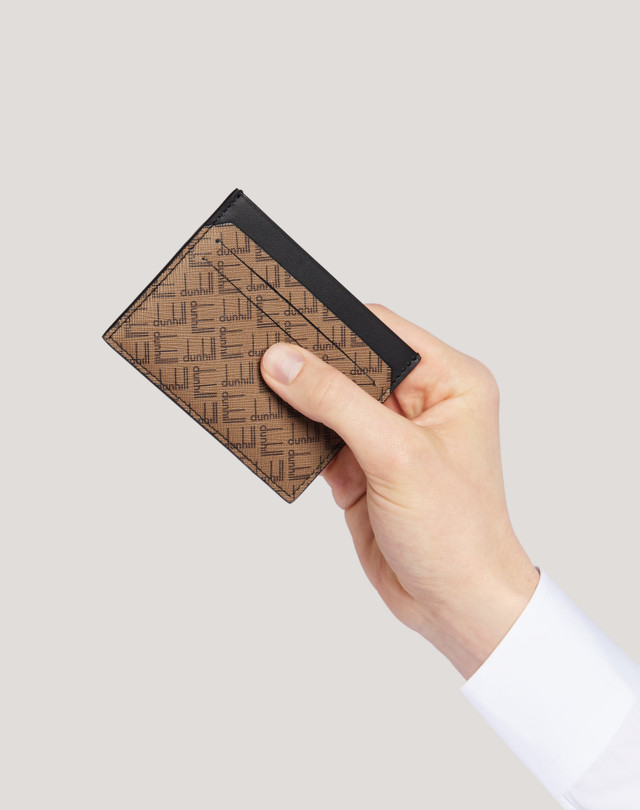 DUNHILL DUNHILL SIGNATURE CARD CASE CARD CASES Man e