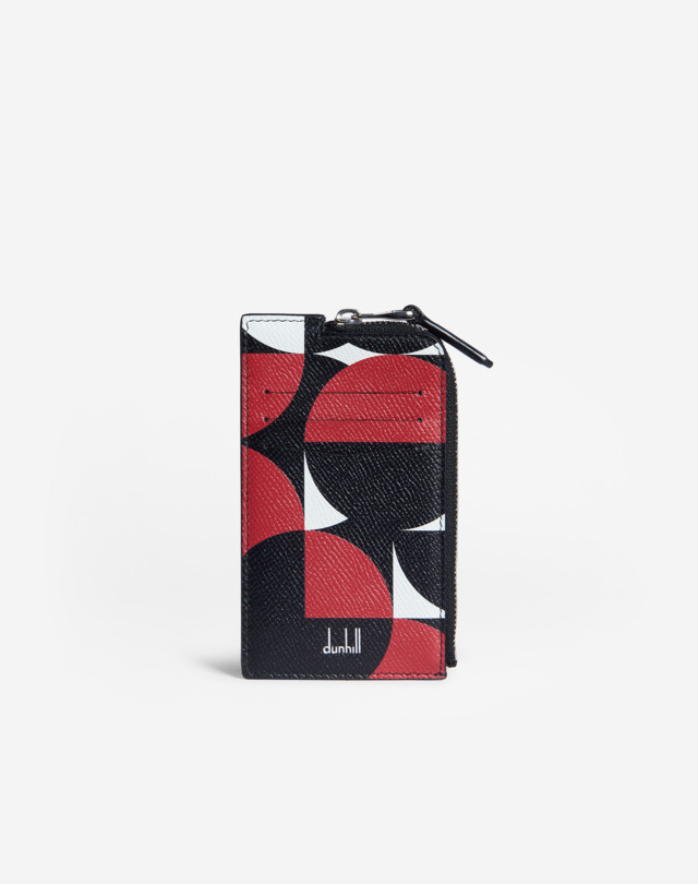 DUNHILL CADOGAN OPTICAL ZIP CARD CASE CARD CASES Man f