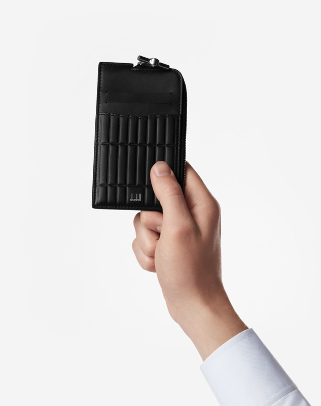 DUNHILL ROLLAGAS ZIP CARD CASE CARD CASES Man e