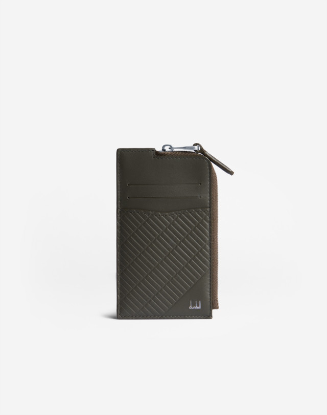 DUNHILL Contour Zip Card Case CARD CASES Man f