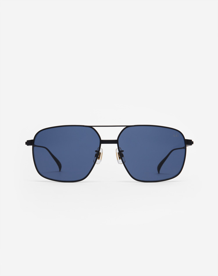 DUNHILL SUNGLASSES Man SQUARE-FRAMED TITANIUM SUNGLASSES f